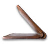 Intovention handmade bifold wallet in Cognac Brown