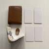 Intovention handmade bifold wallet in Cognac Brown