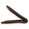 Intovention slim no coin pocket bifold wallet in Cognac Brown